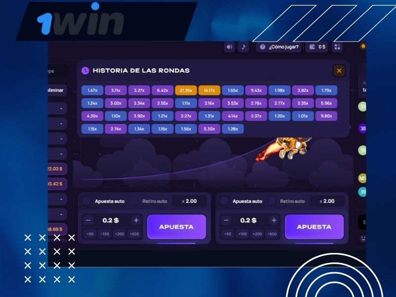 Los símbolos y el diseño del juego Lucky Jet Los símbolos y el diseño del juego Lucky Jet