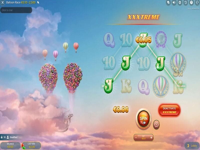 Balloon Race game plot and rules