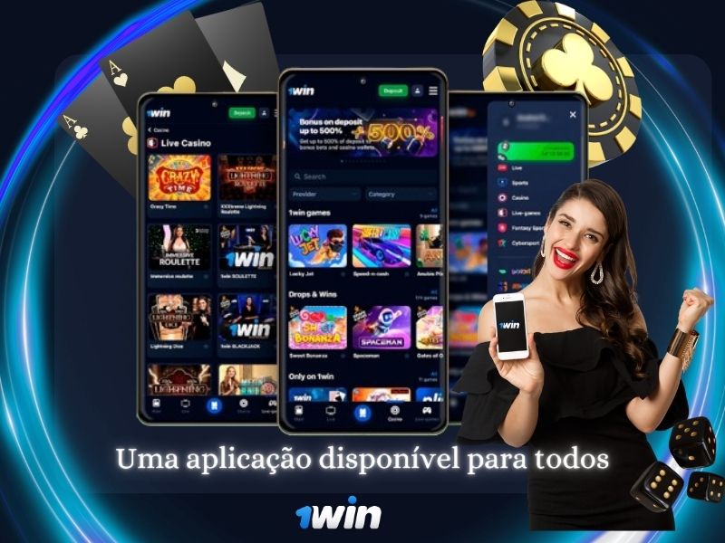 Приложение 1Win для мобильных телефонов, планшетов и ПК