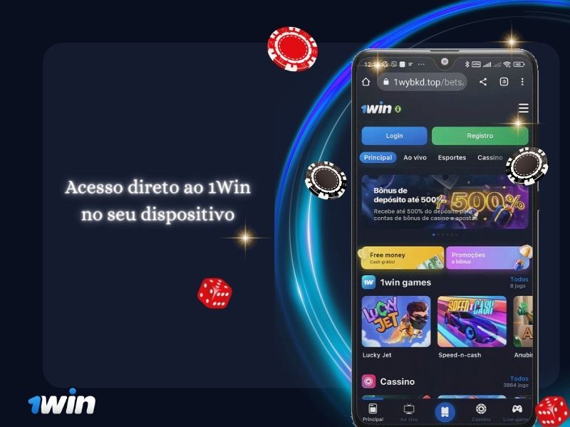 Acceso directo a 1Win en tu dispositivo