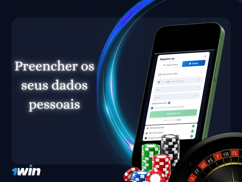 Cadastro con dados pessoais