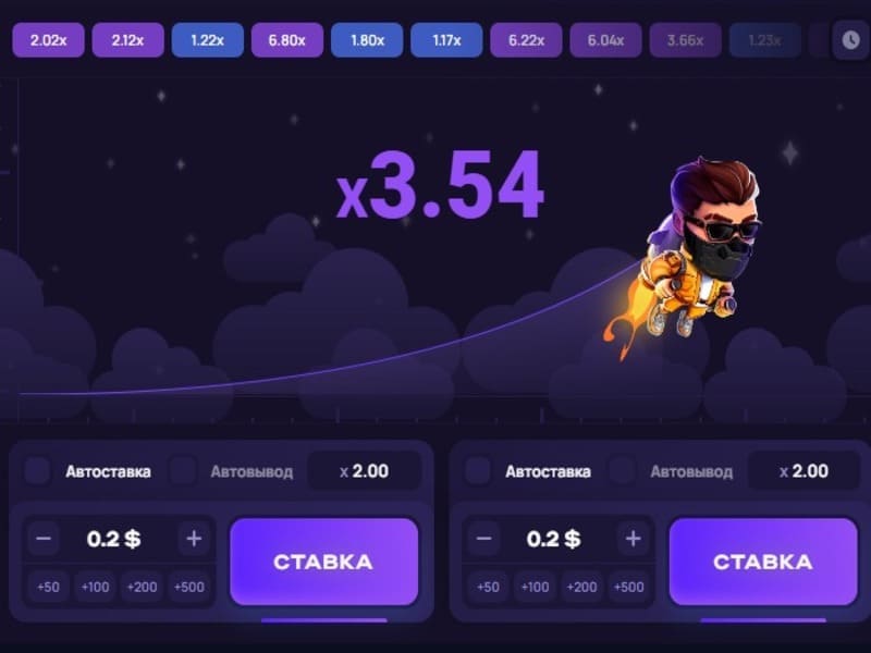 История игры Lucky Jet